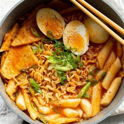  고구마와 돼지고기의 조화로운 만남! 고구마 라볶이, 당신의 입맛을 사로잡을까요?